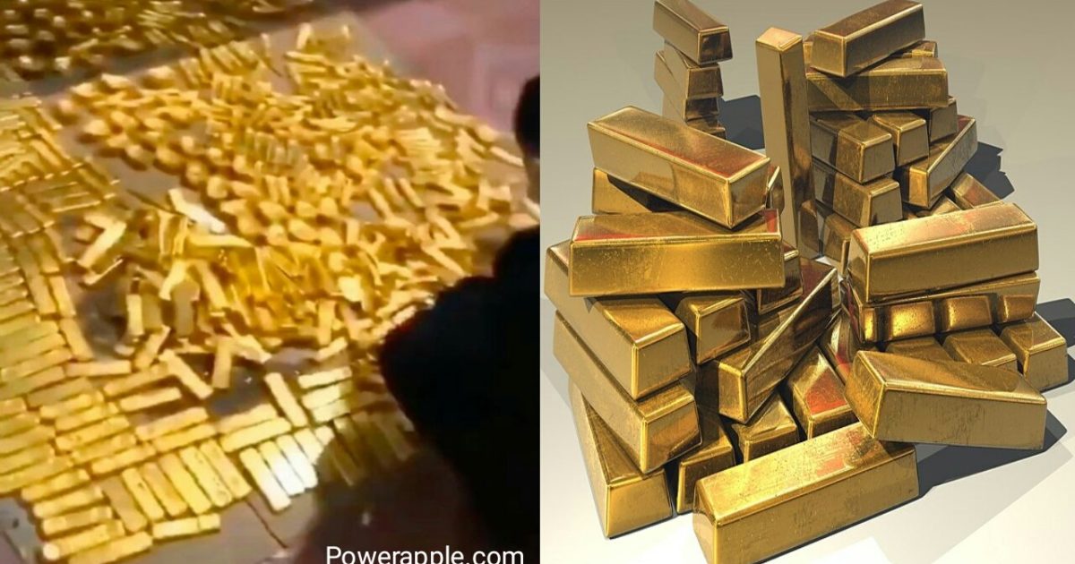 Over 13 Tons Of Gold Found In Ex Mayors Basement