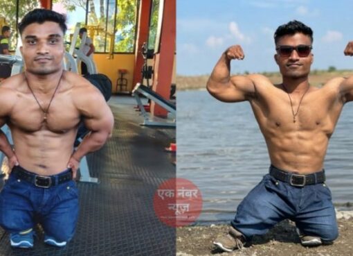 bodybuilder Pratik Mohite