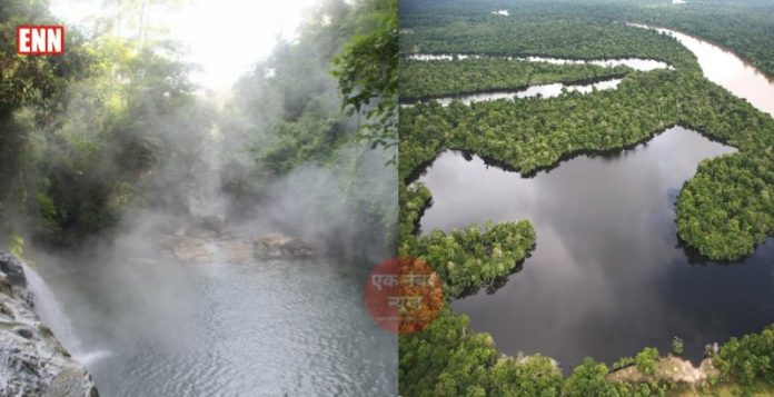 Boiling River Peru jungle Boiling River Peru jungle
