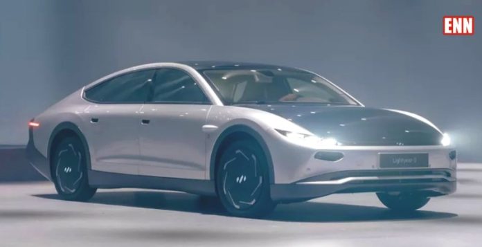World first solar car Lightyear