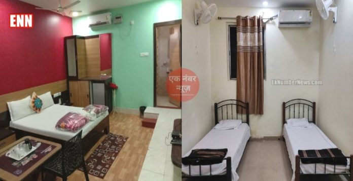 Railway retiring room